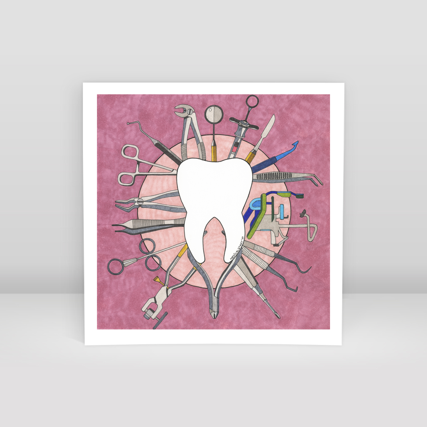 dentistry - Art Print