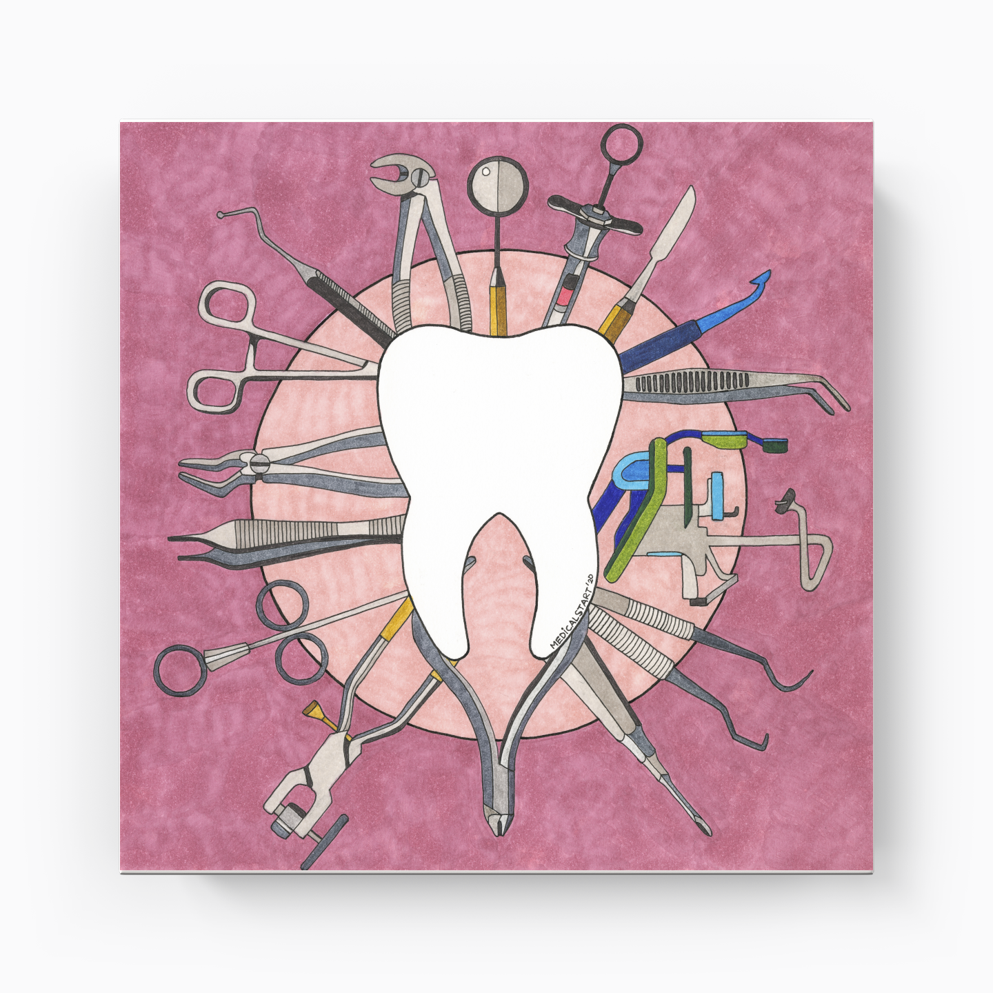 dentistry - Kanvas Tablo