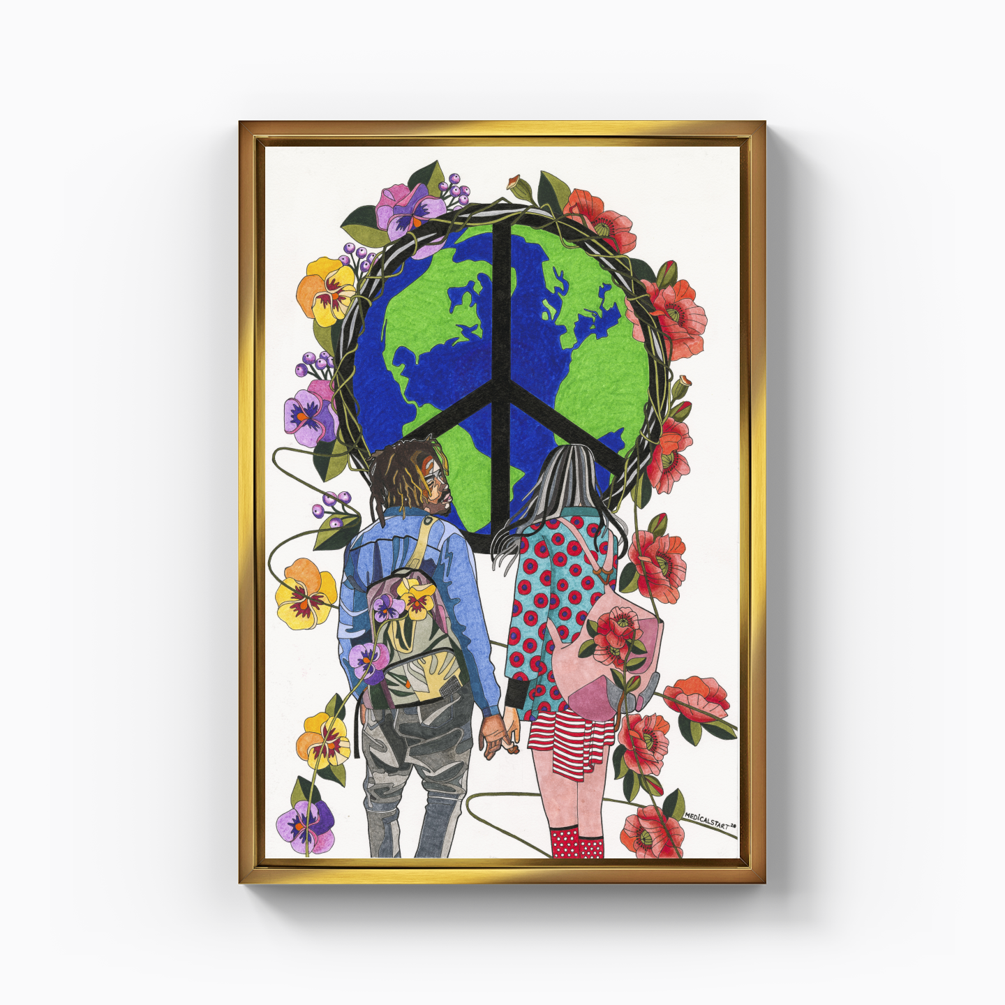 black lives matter - Kanvas Tablo