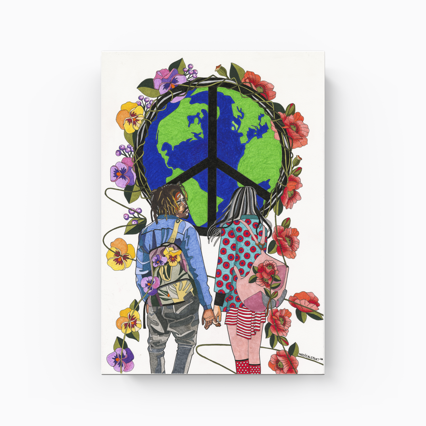 black lives matter - Kanvas Tablo