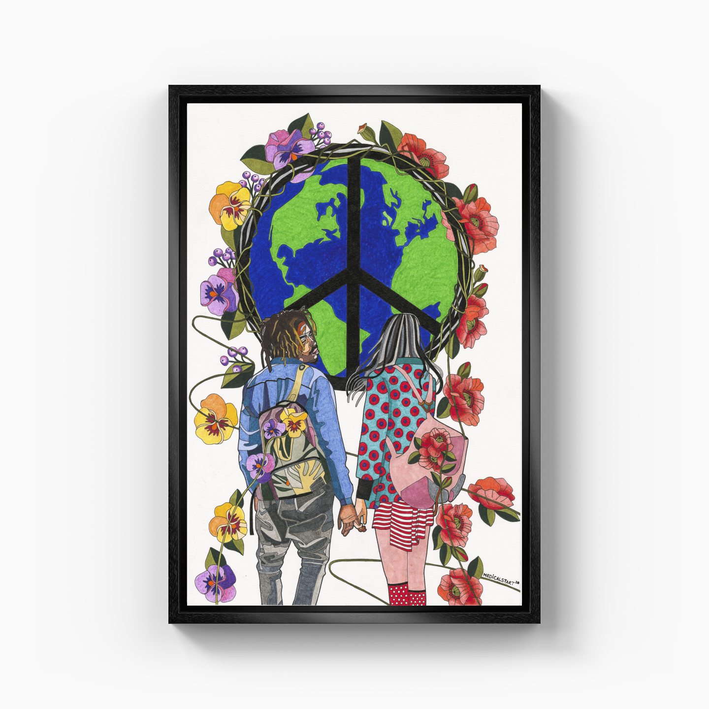 black lives matter - Kanvas Tablo