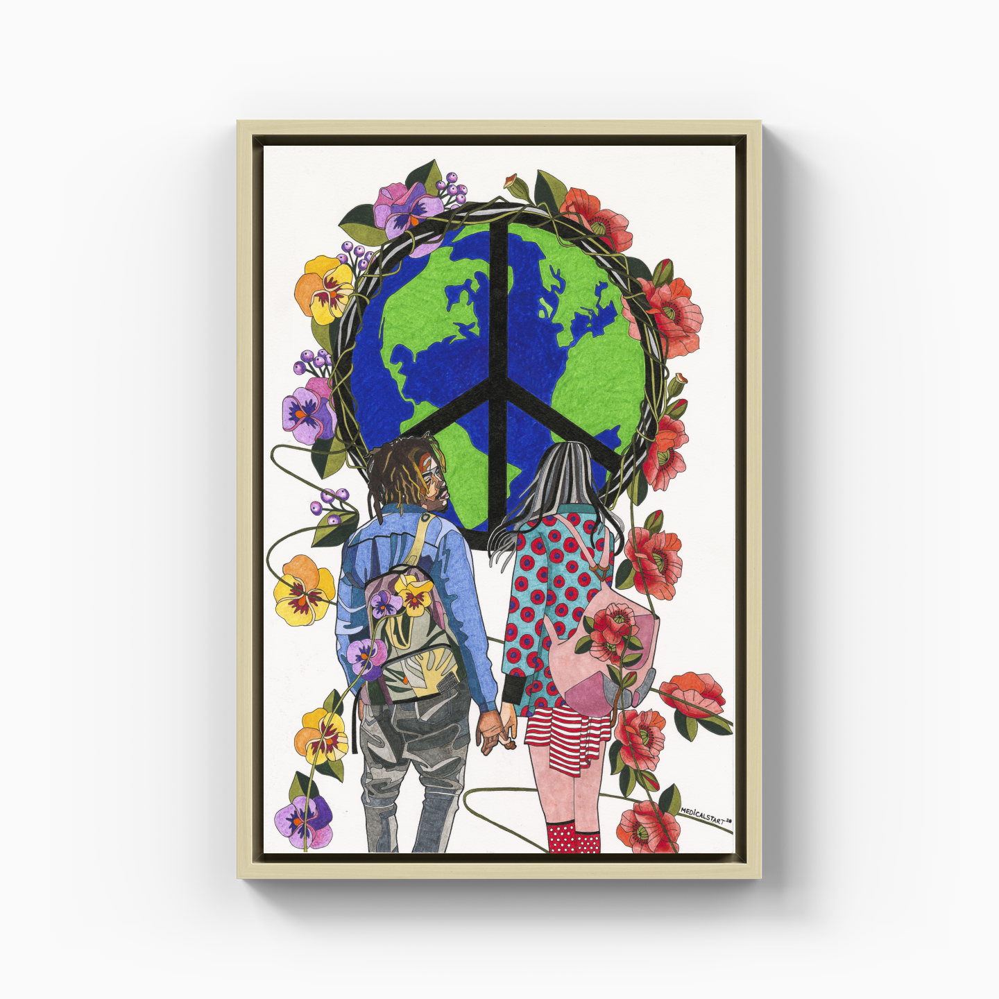 black lives matter - Kanvas Tablo