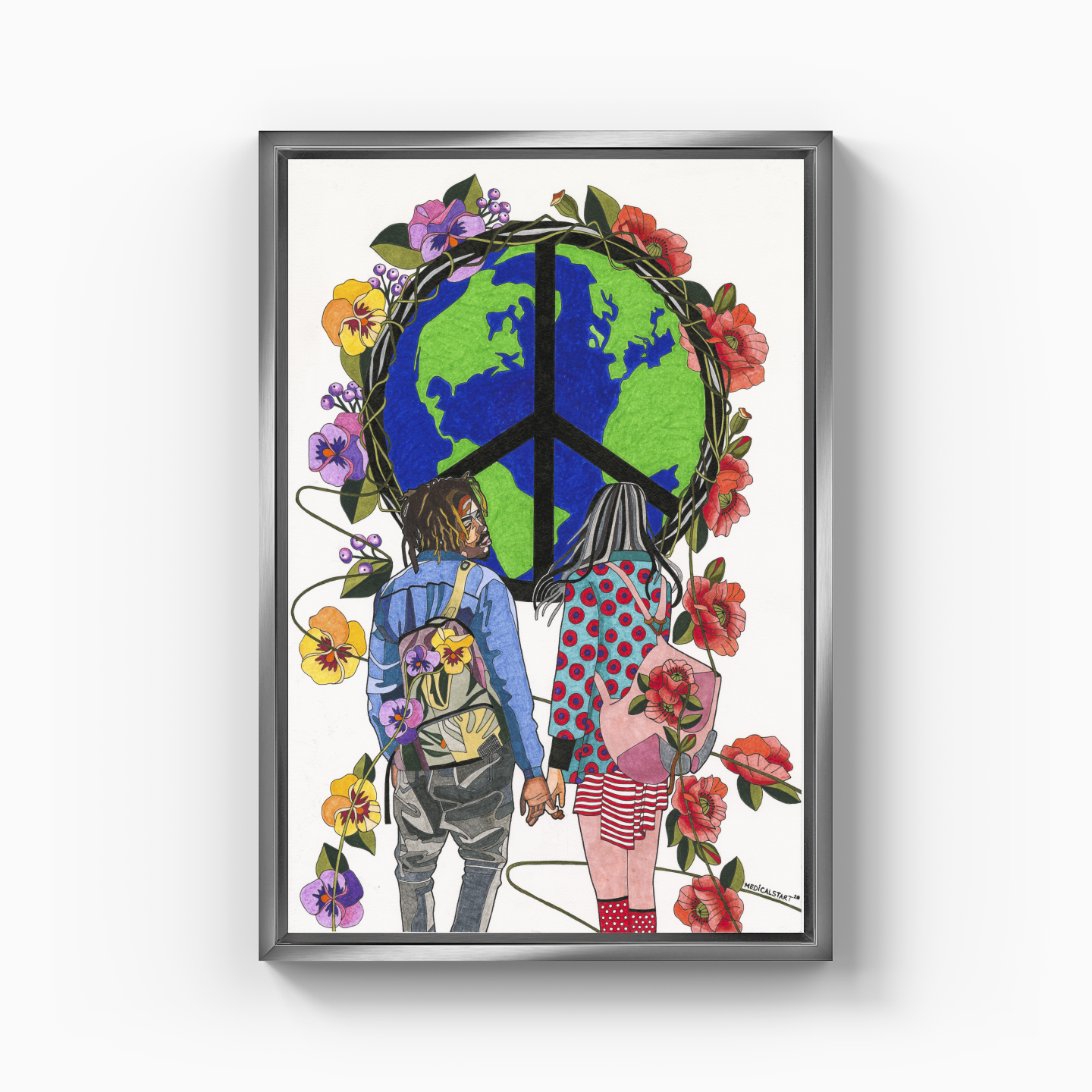 black lives matter - Kanvas Tablo