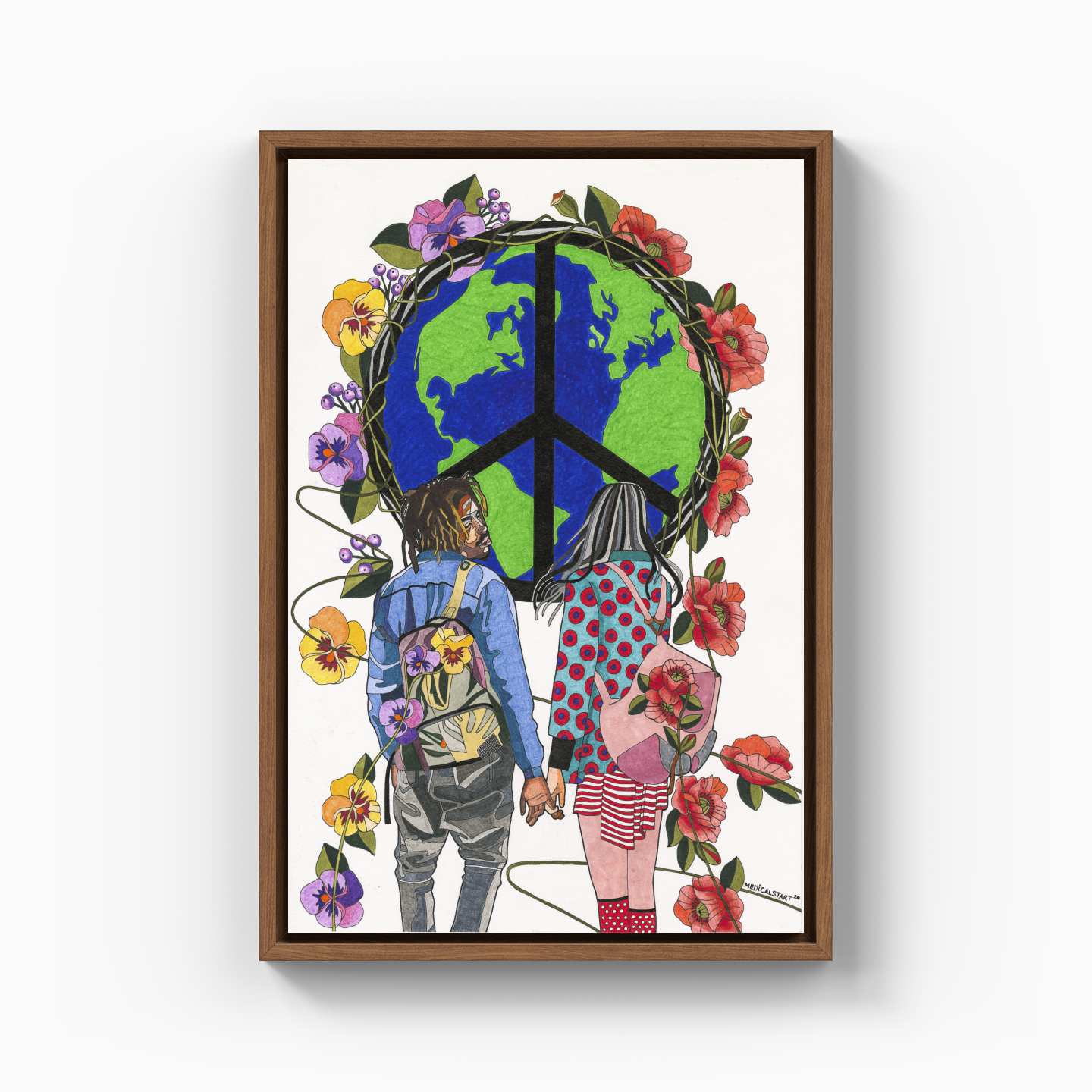 black lives matter - Kanvas Tablo