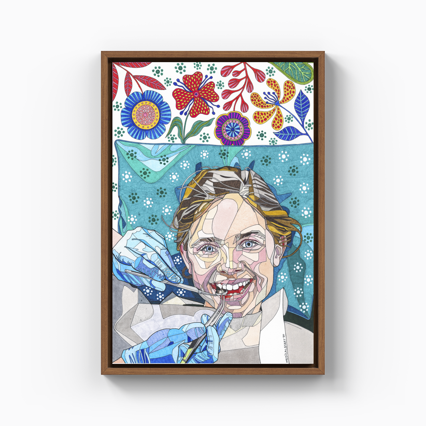 let your child smile healthily - Kanvas Tablo