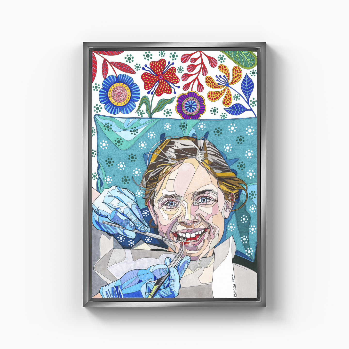 let your child smile healthily - Kanvas Tablo