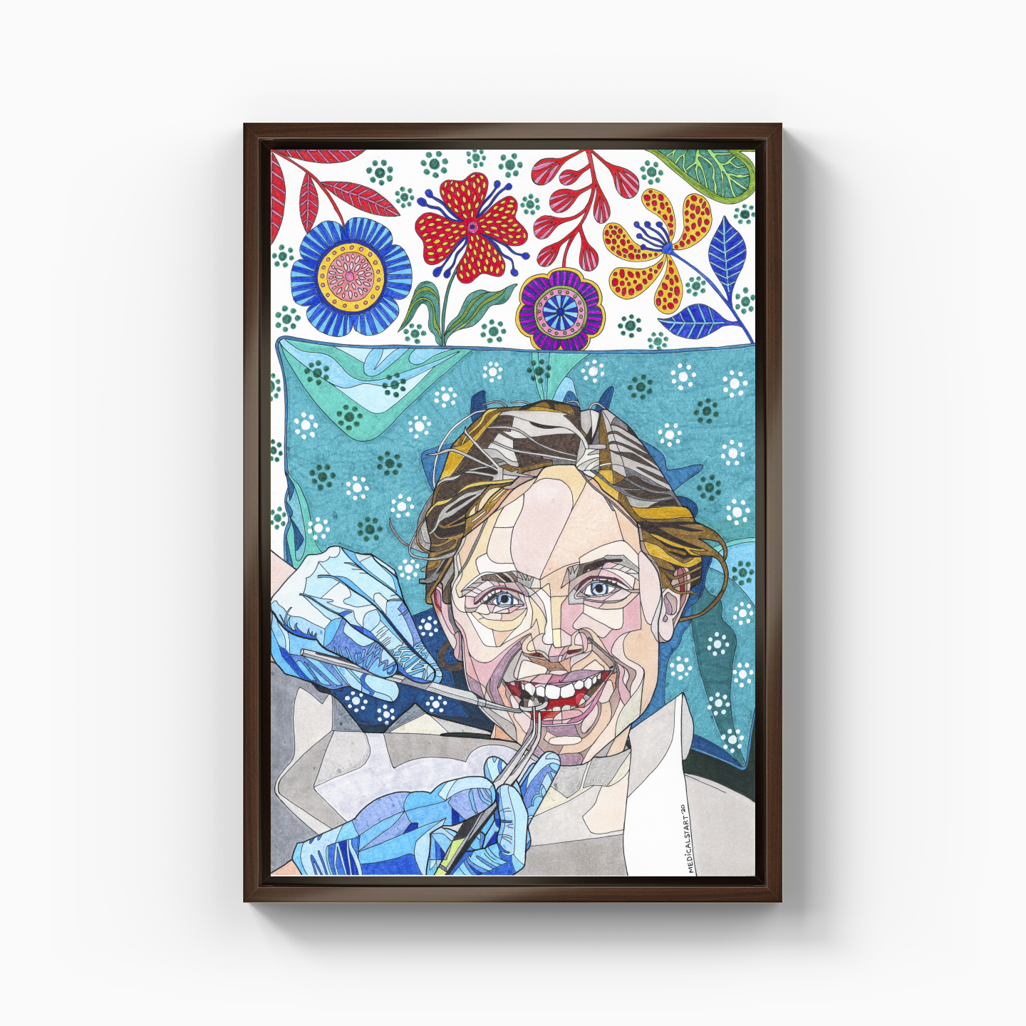 let your child smile healthily - Kanvas Tablo