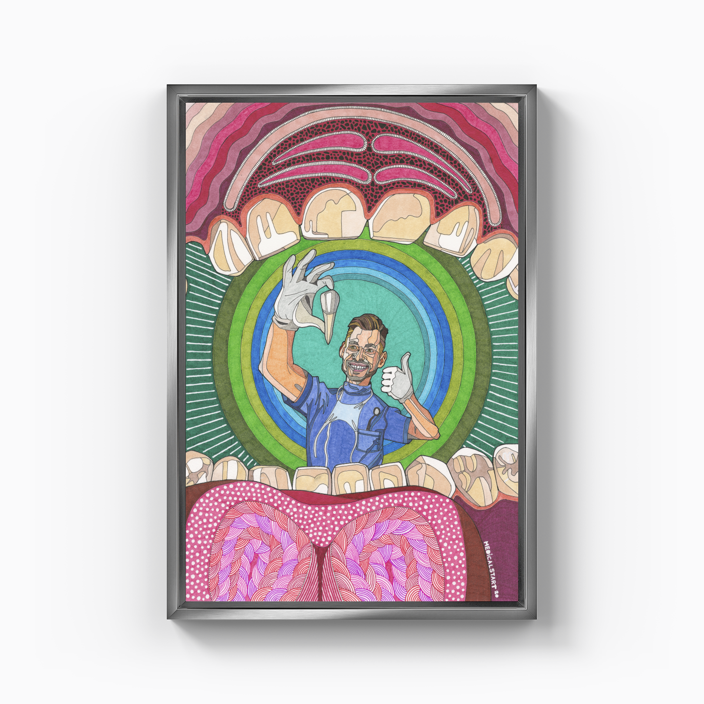 maximillar premolar tooth extraction - Kanvas Tablo