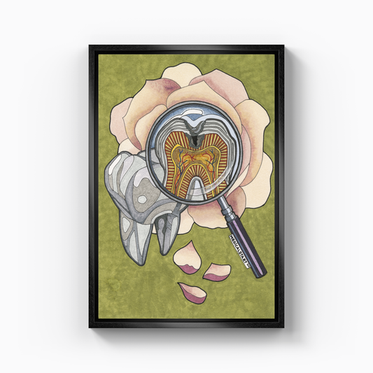 elegance dentistry - Canvas Print