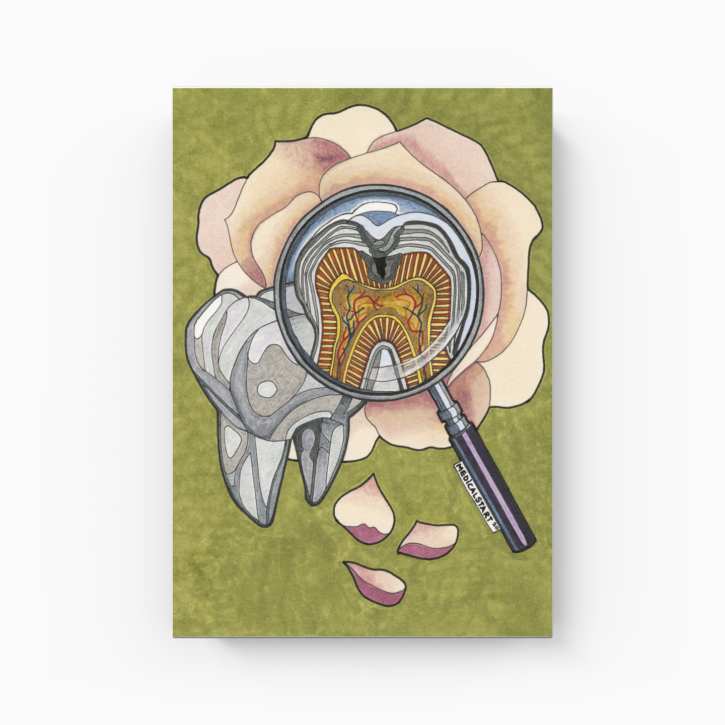 elegance dentistry - Canvas Print