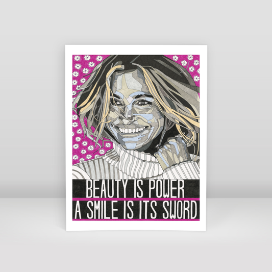 smile design - Art Print