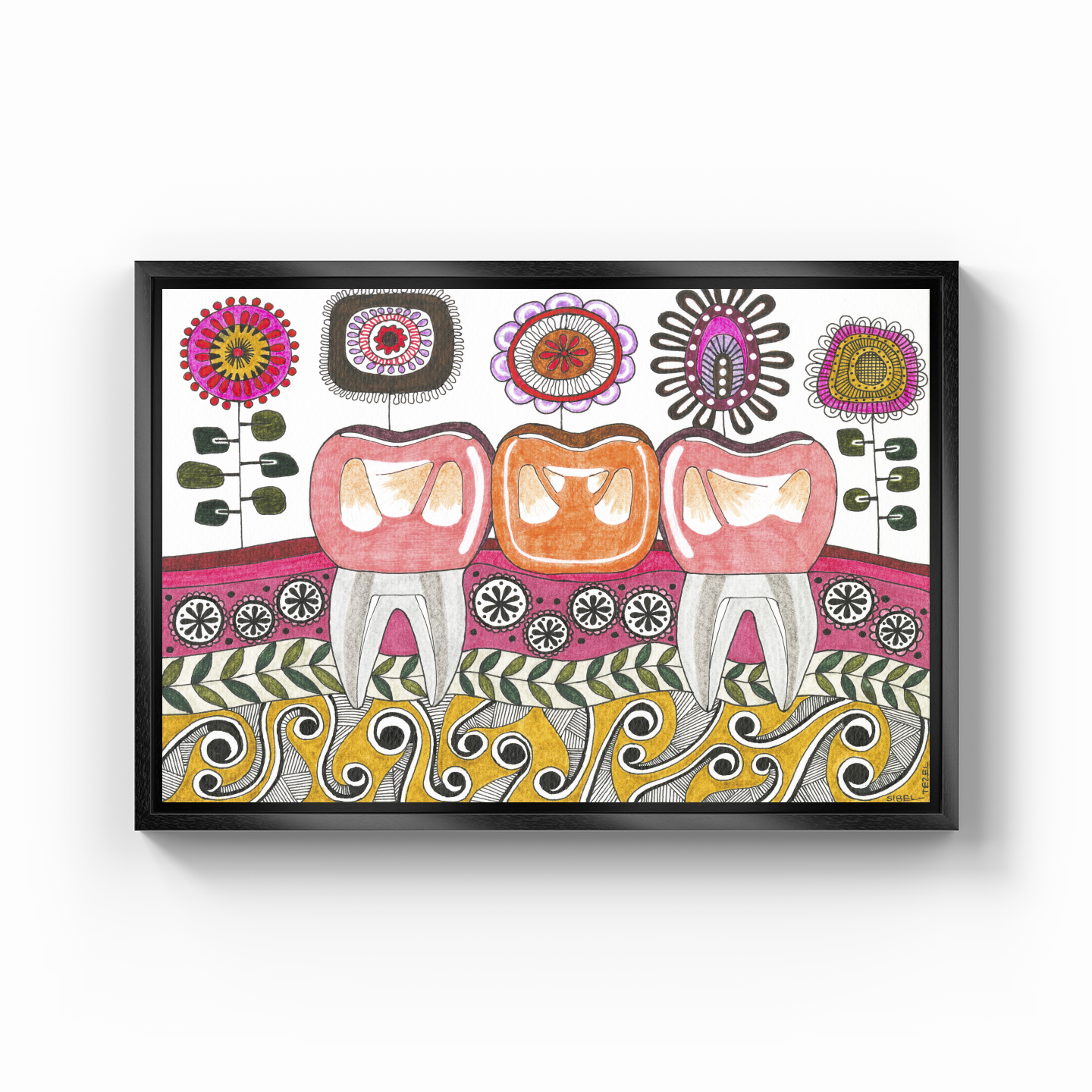 bridge tooth - Canvas Painting