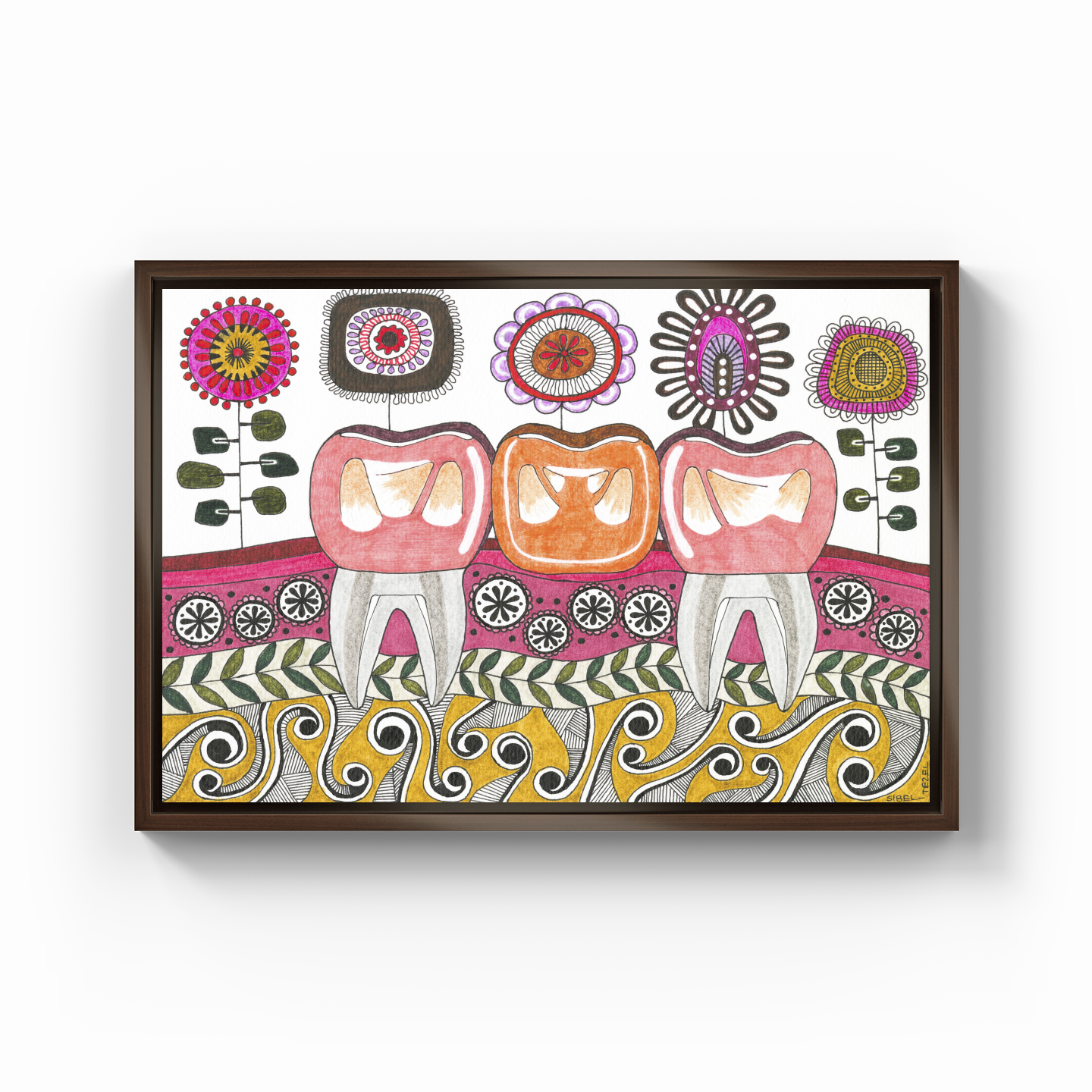 bridge tooth - Canvas Painting