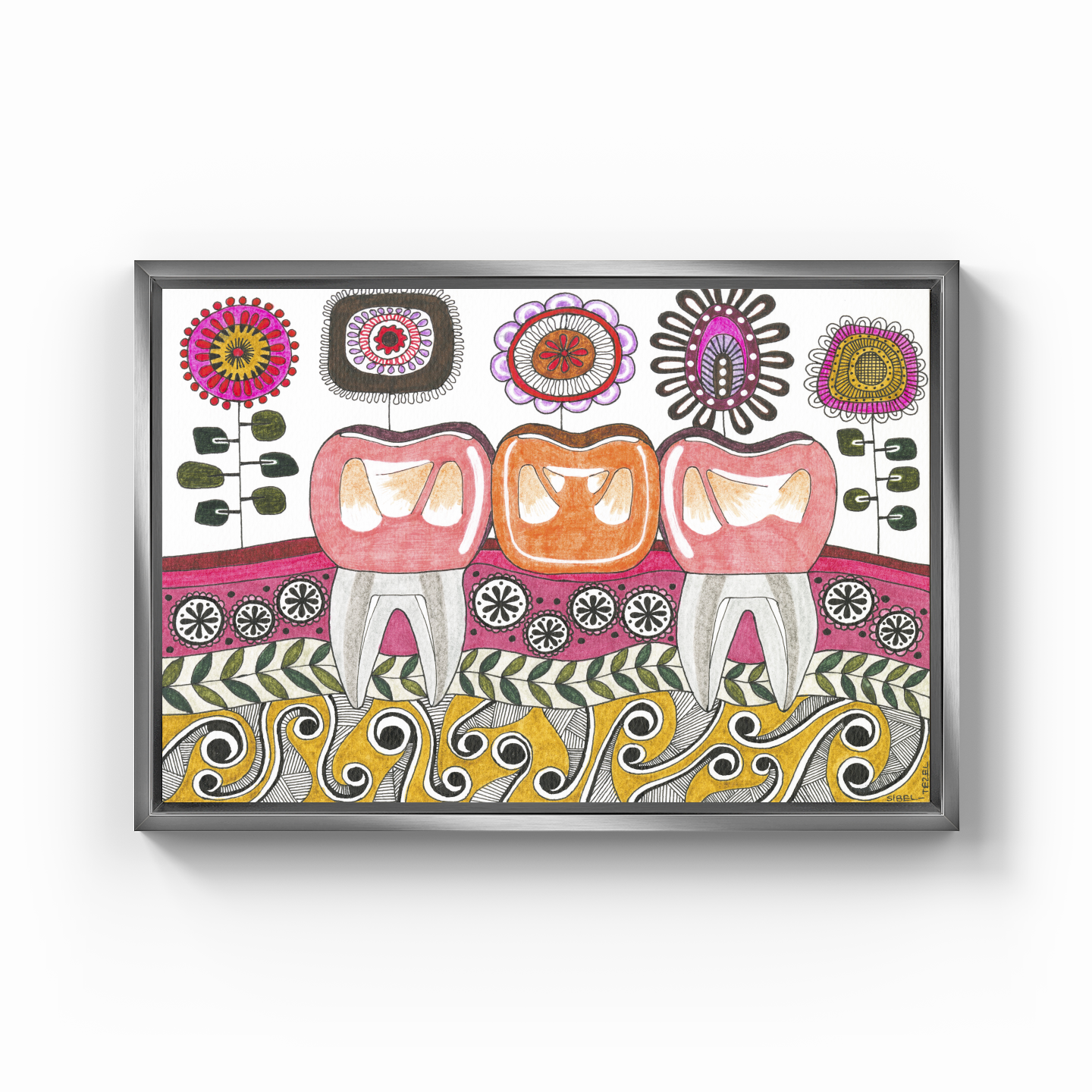 bridge tooth - Canvas Painting