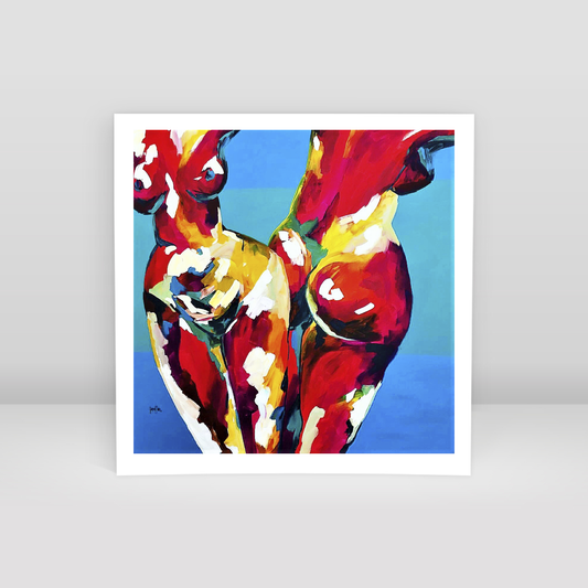 fat people - DB00031 - Art Print