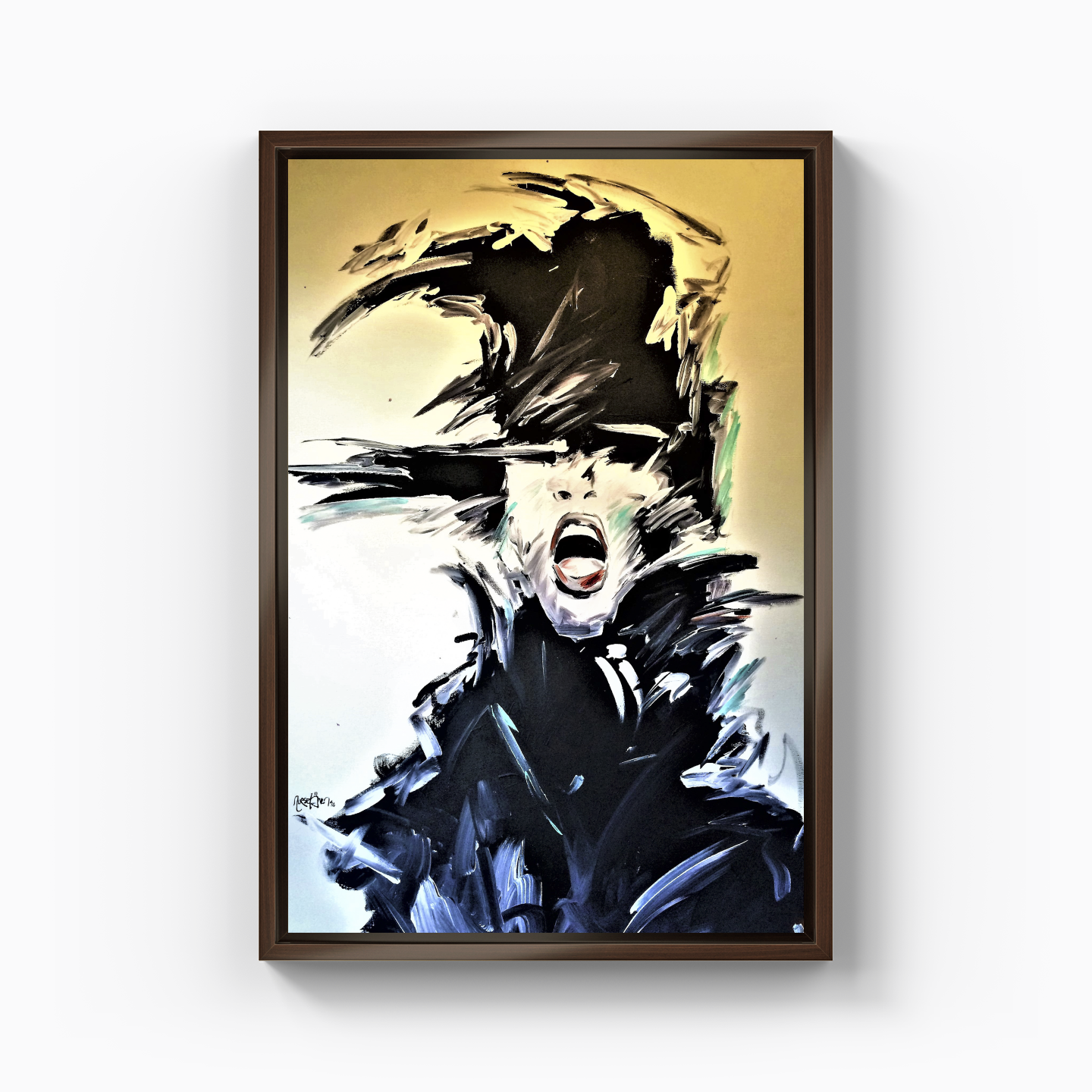 scream - DB00018 - Kanvas Tablo