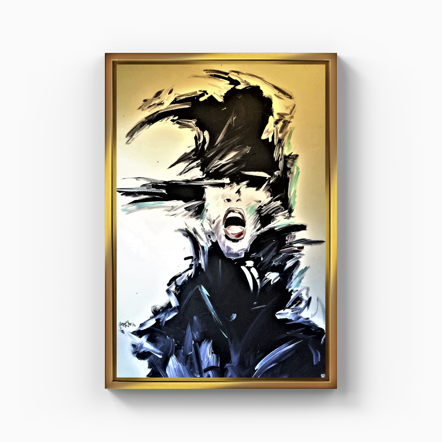 scream - DB00018 - Kanvas Tablo