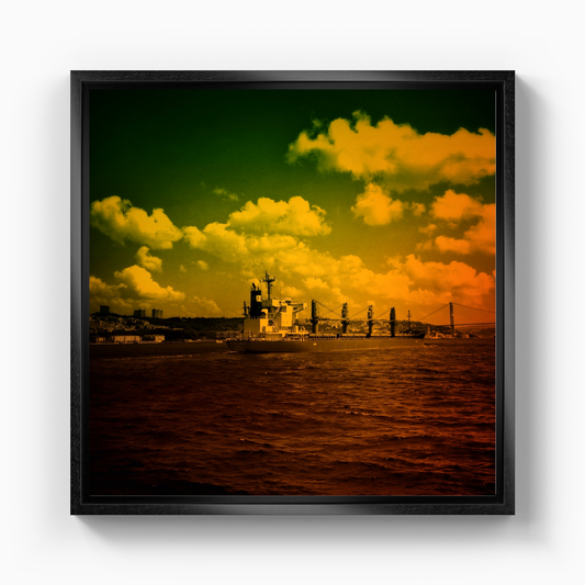 Ship in the Bosphorus - Canvas Painting