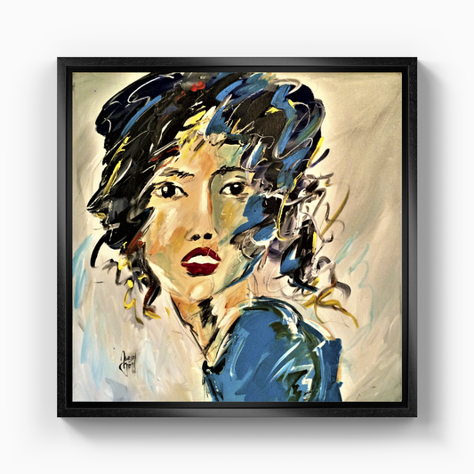 creepy monologue - DB00013 - Canvas Print