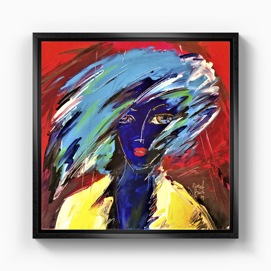 Probability of survival - DB00011 - Canvas Print