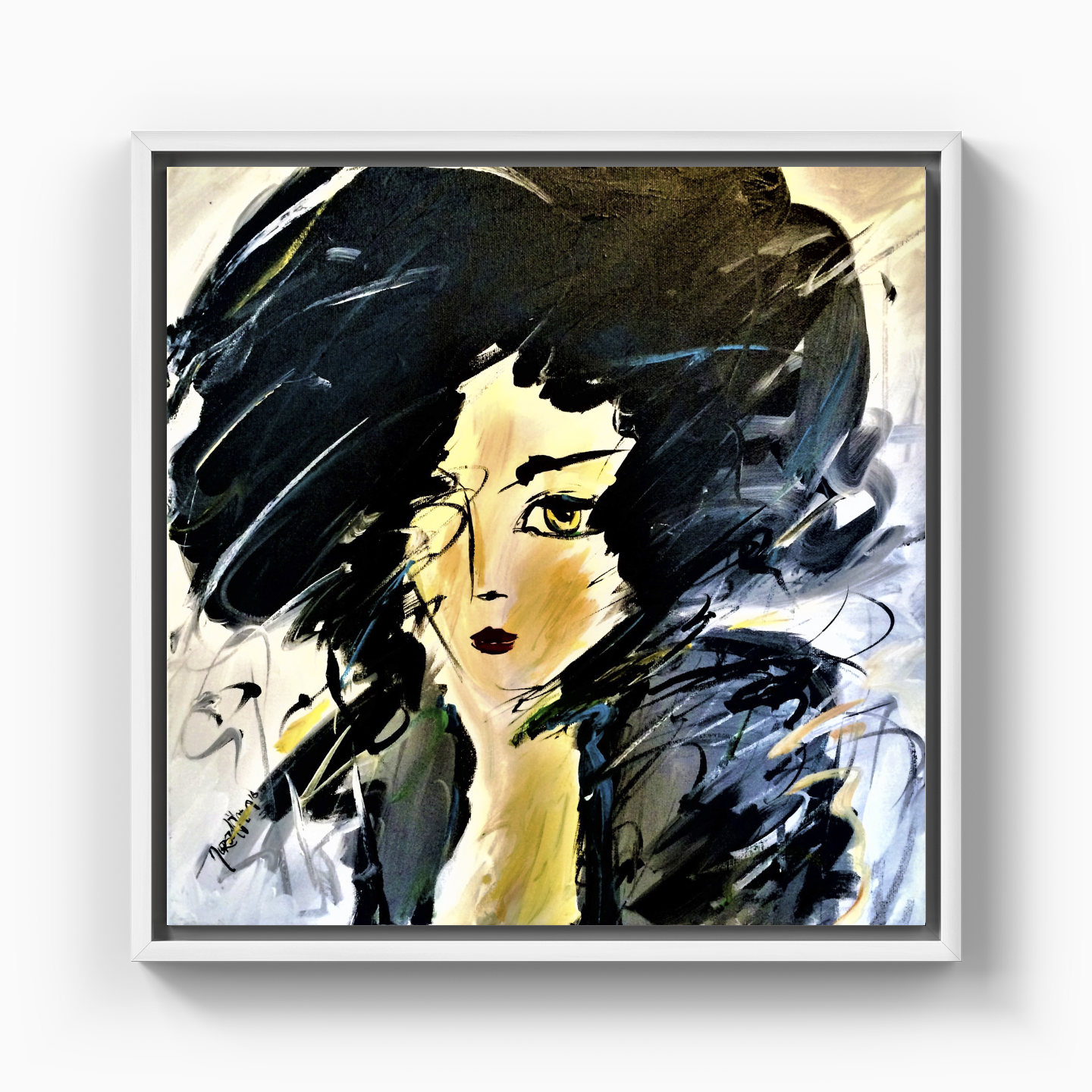 Mona Rosa - DB0004 - Kanvas Tablo