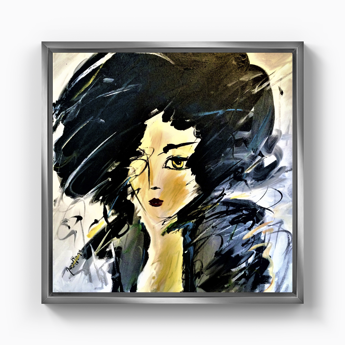 Mona Rosa - DB0004 - Kanvas Tablo