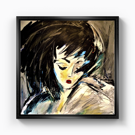 dark of the moon - DB0003 - Canvas Print