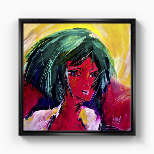 words leaf - DB0002 - Canvas Print