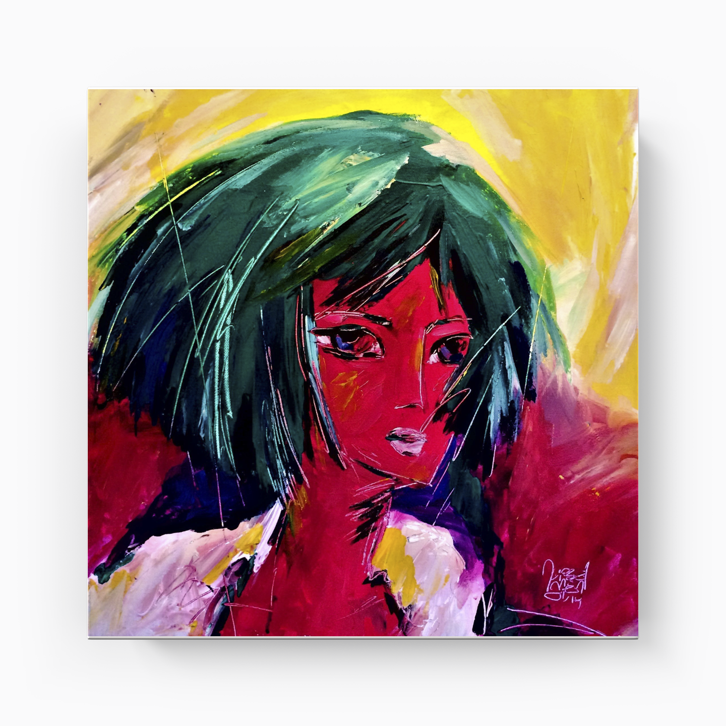 words leaf - DB0002 - Kanvas Tablo