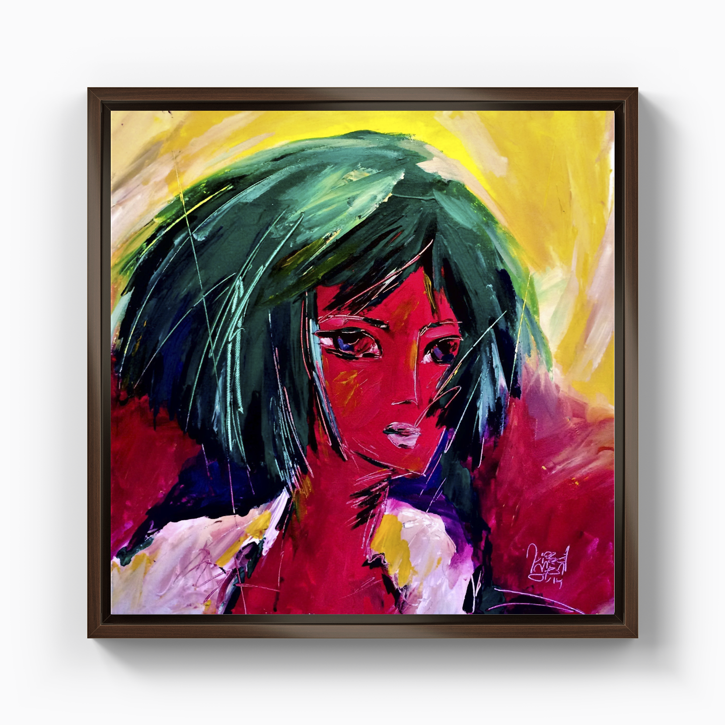 words leaf - DB0002 - Kanvas Tablo