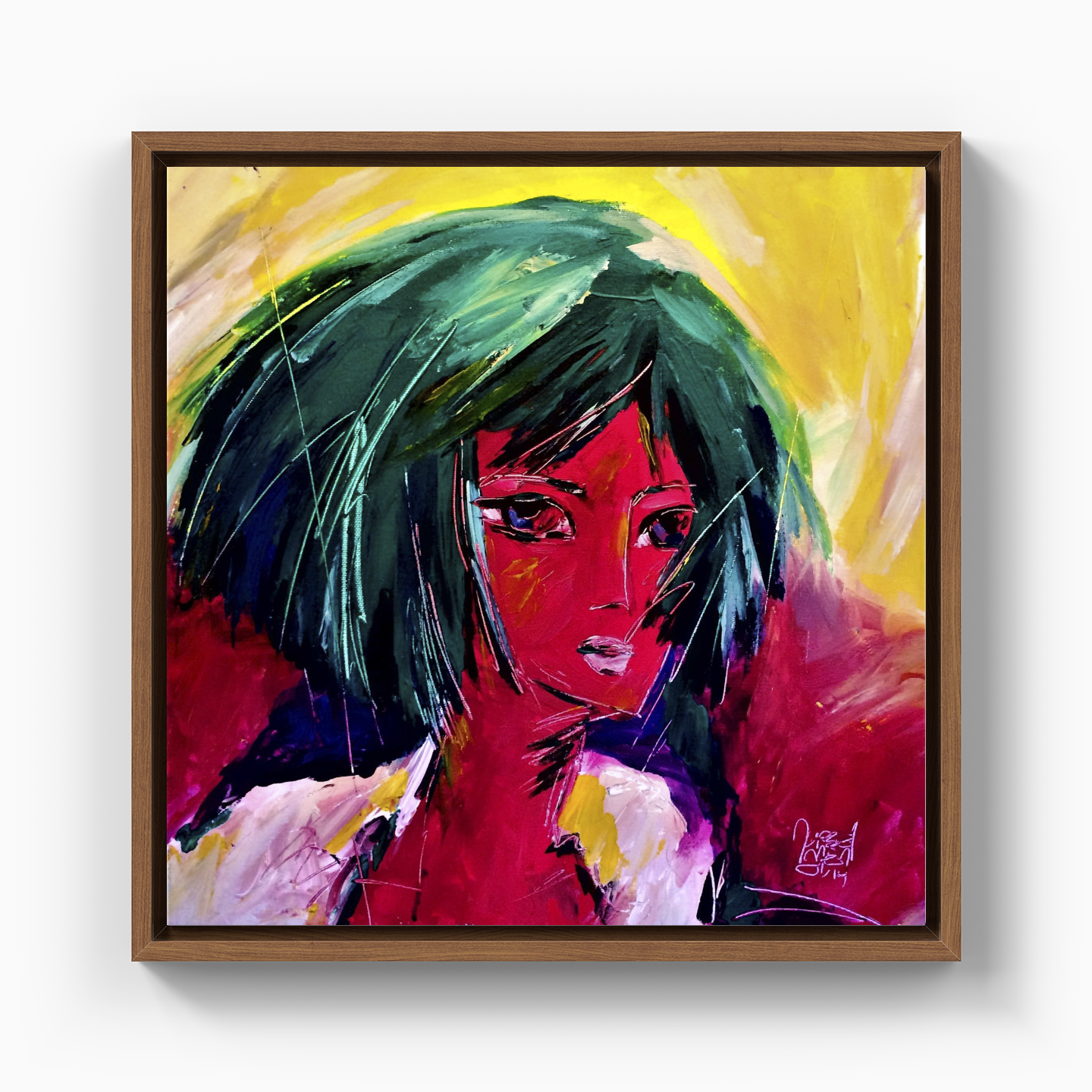 words leaf - DB0002 - Kanvas Tablo