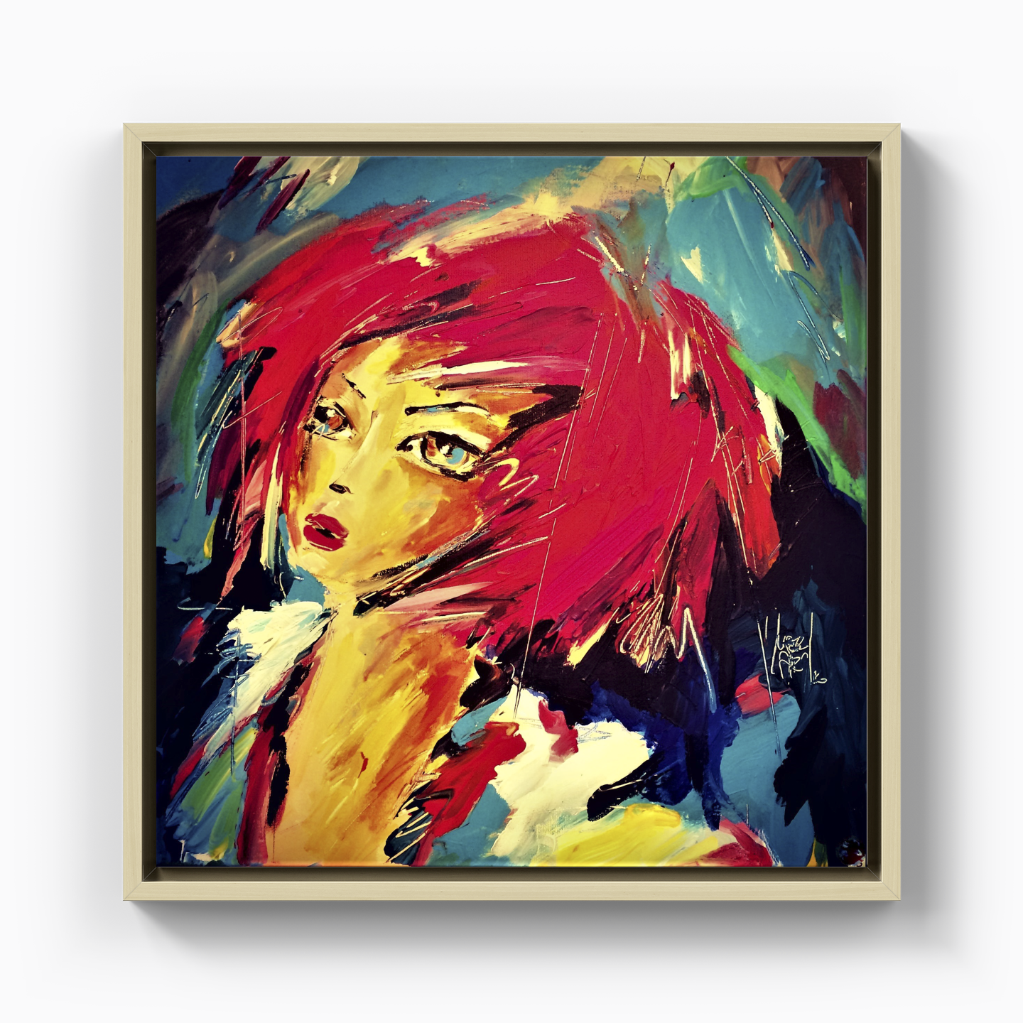 you were missing moonlight - DB0001 - Kanvas Tablo