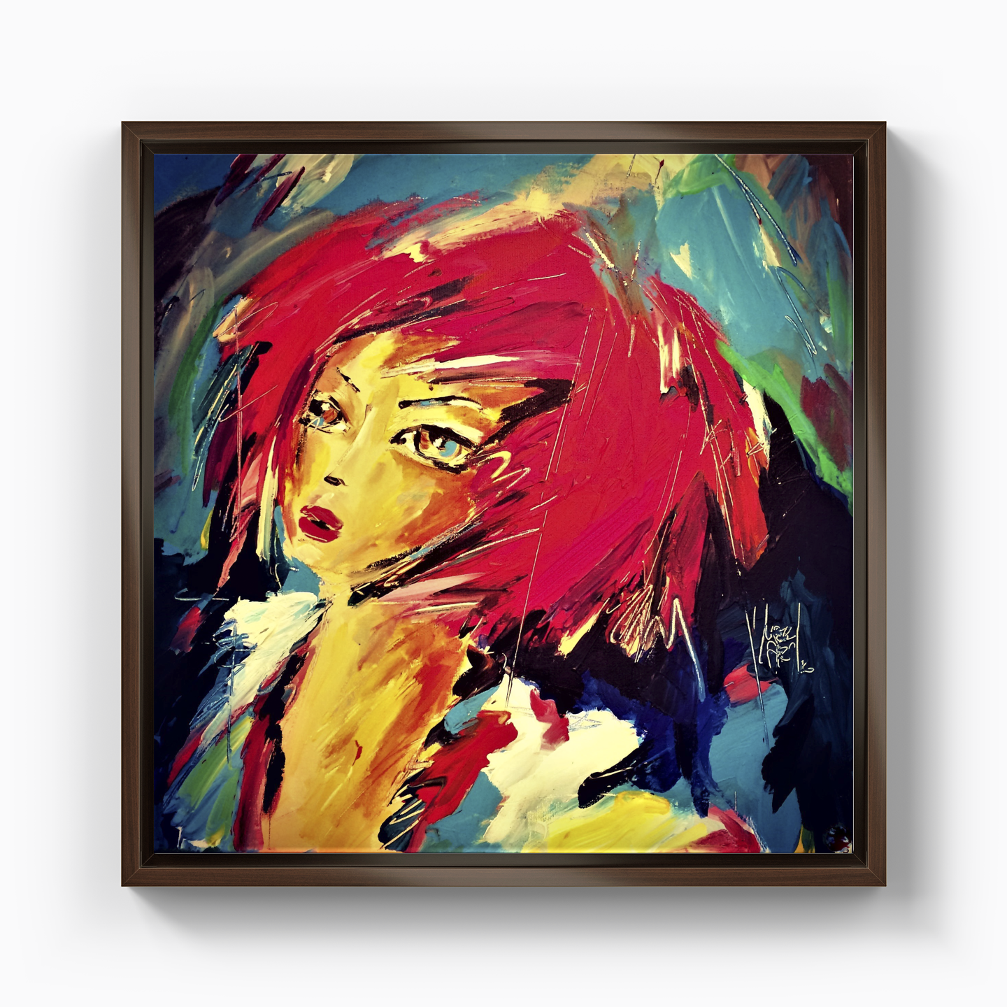 you were missing moonlight - DB0001 - Kanvas Tablo