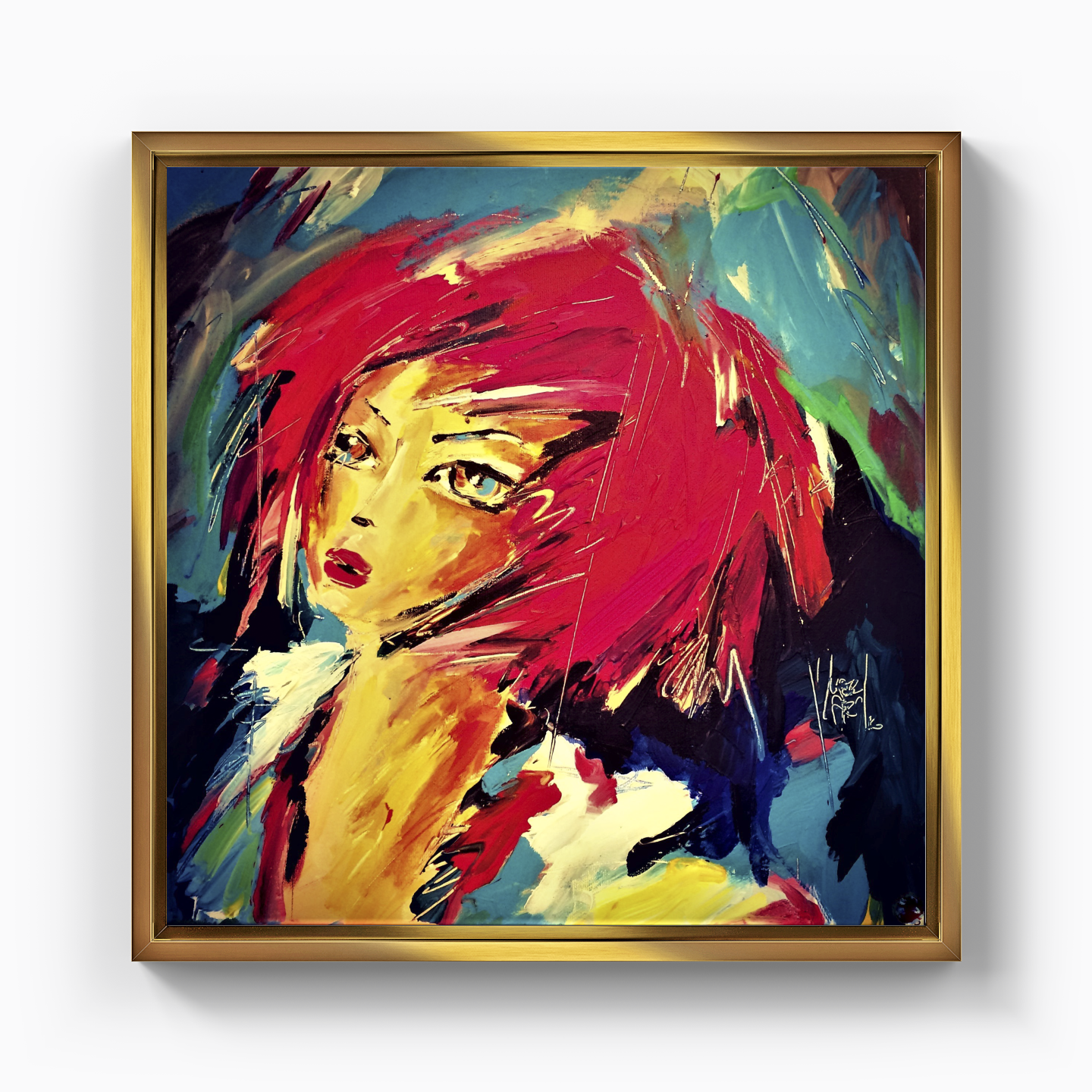 you were missing moonlight - DB0001 - Kanvas Tablo