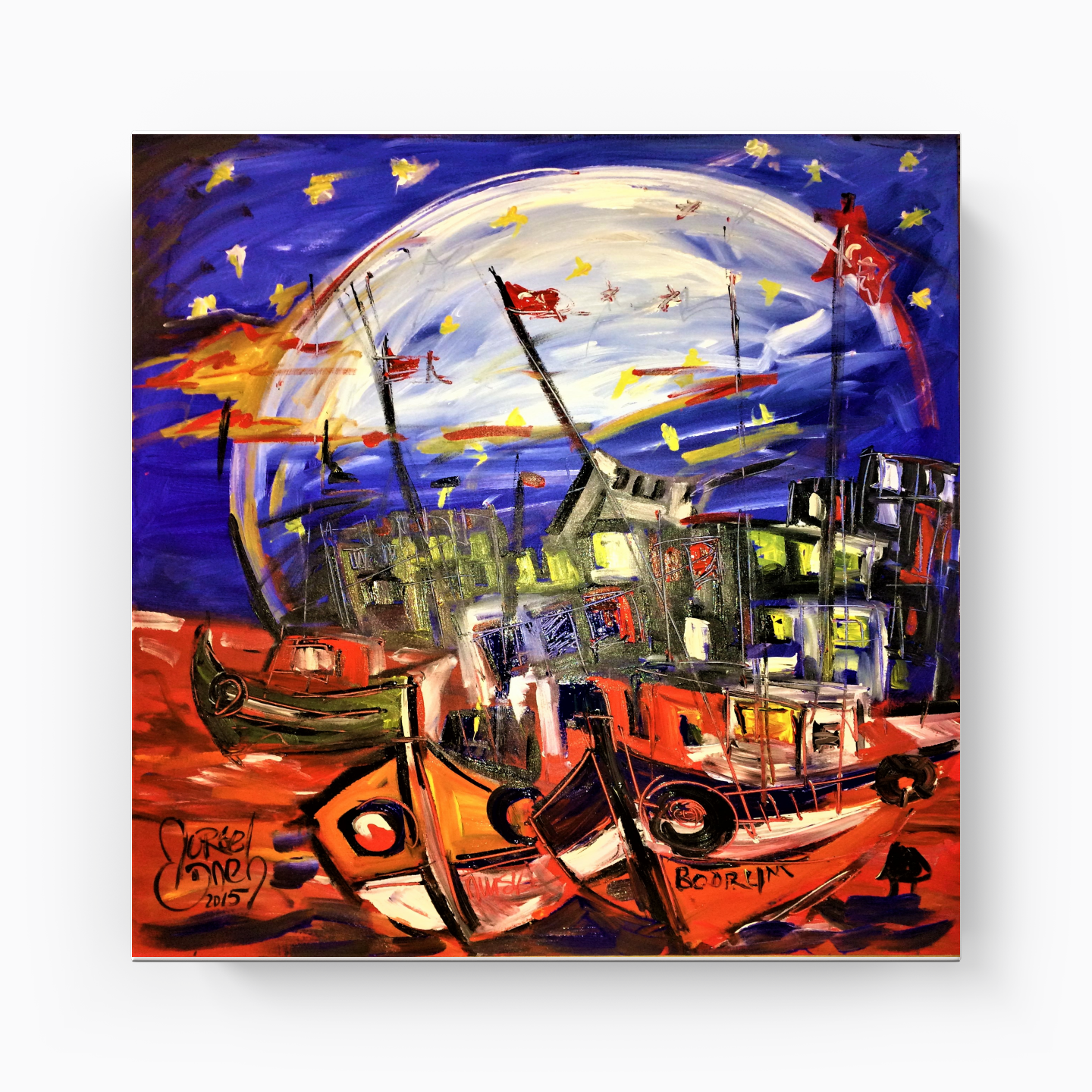 bodrum - Kanvas Tablo