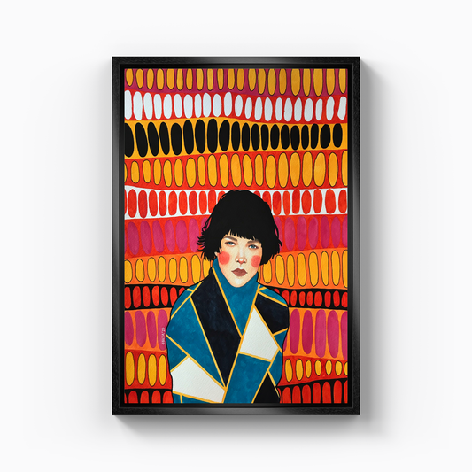 into the unknown - Kanvas Tablo