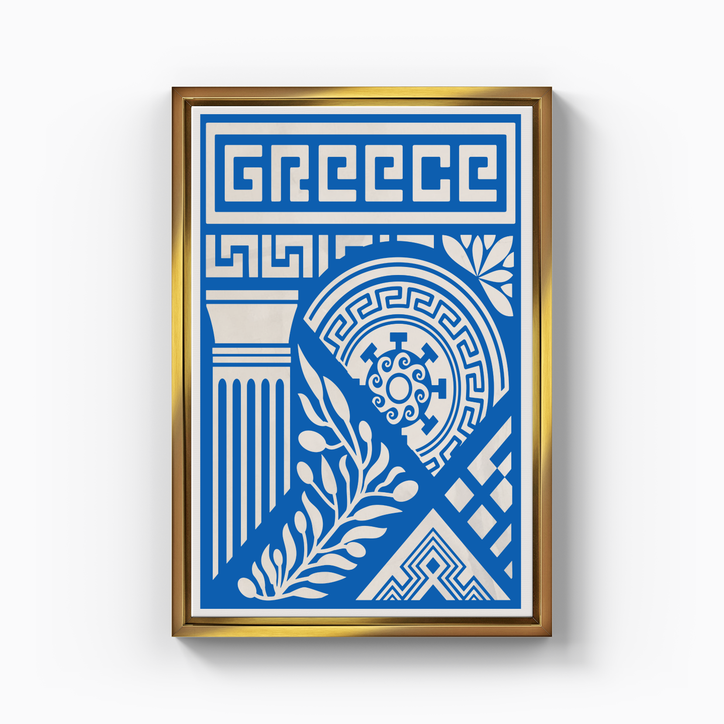 GREECE - Canvas Print
