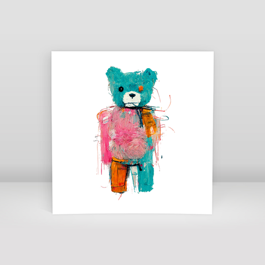 Teddy The Bear - Art Print