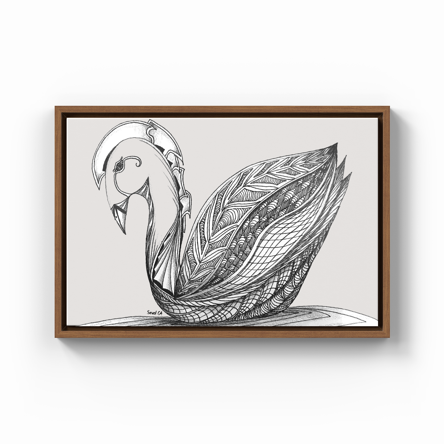 Thinking - Canvas Print