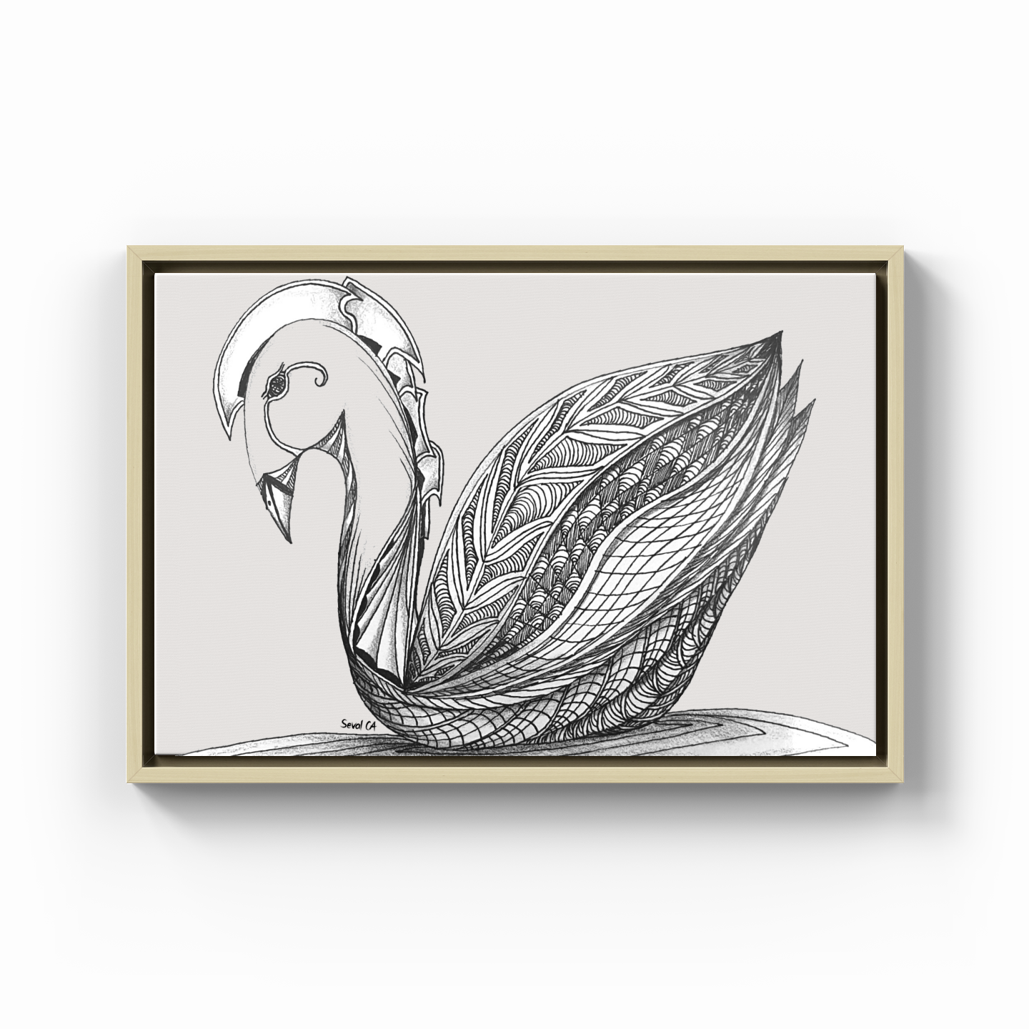 Thinking - Canvas Print