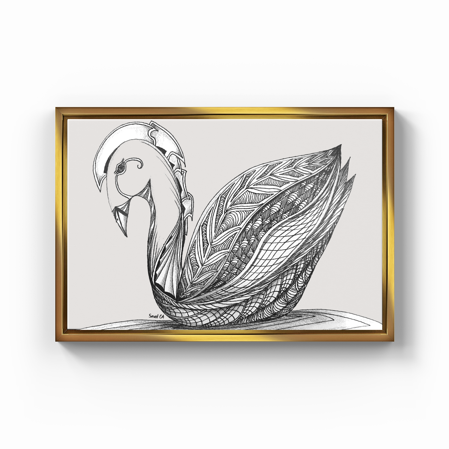 Thinking - Canvas Print