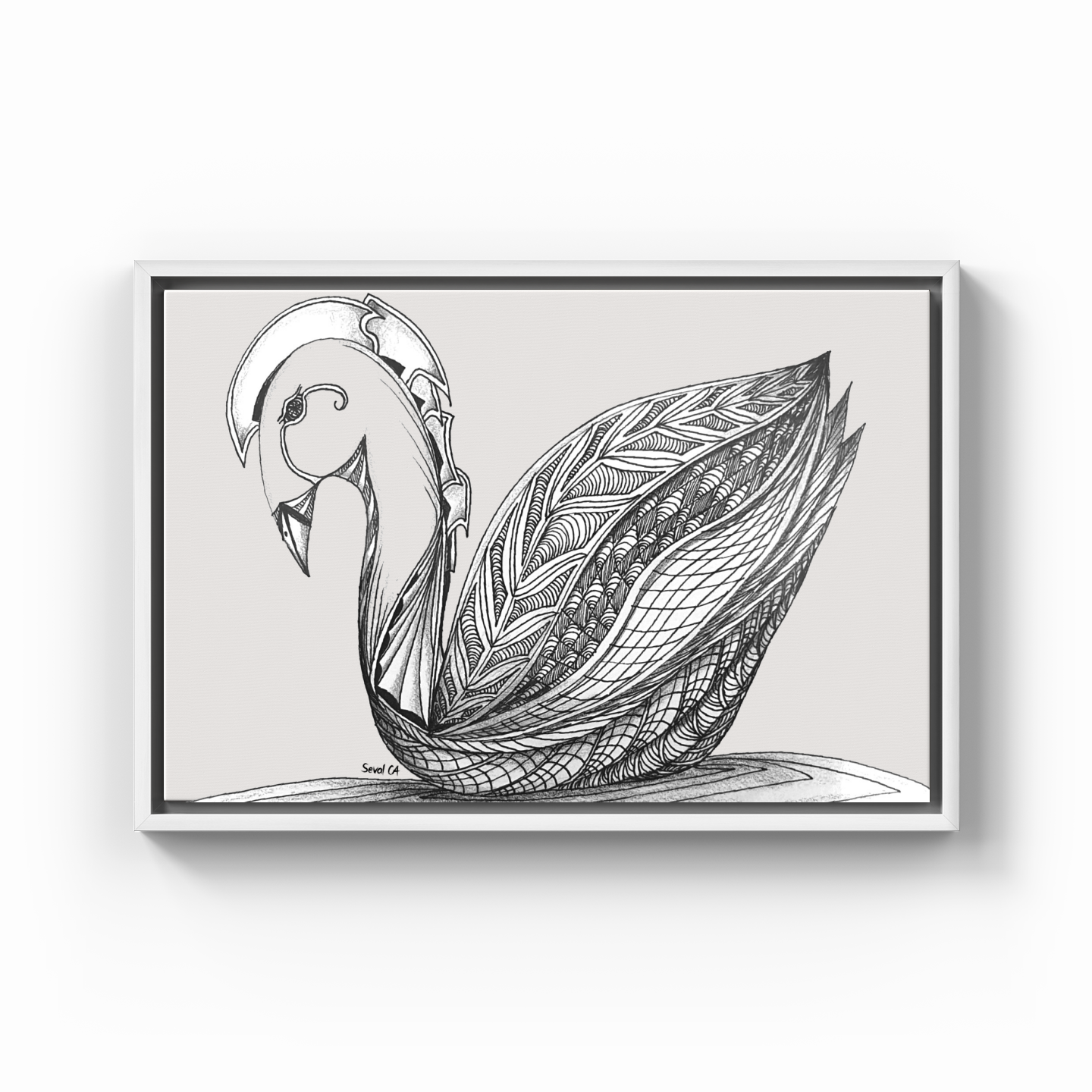 Thinking - Canvas Print