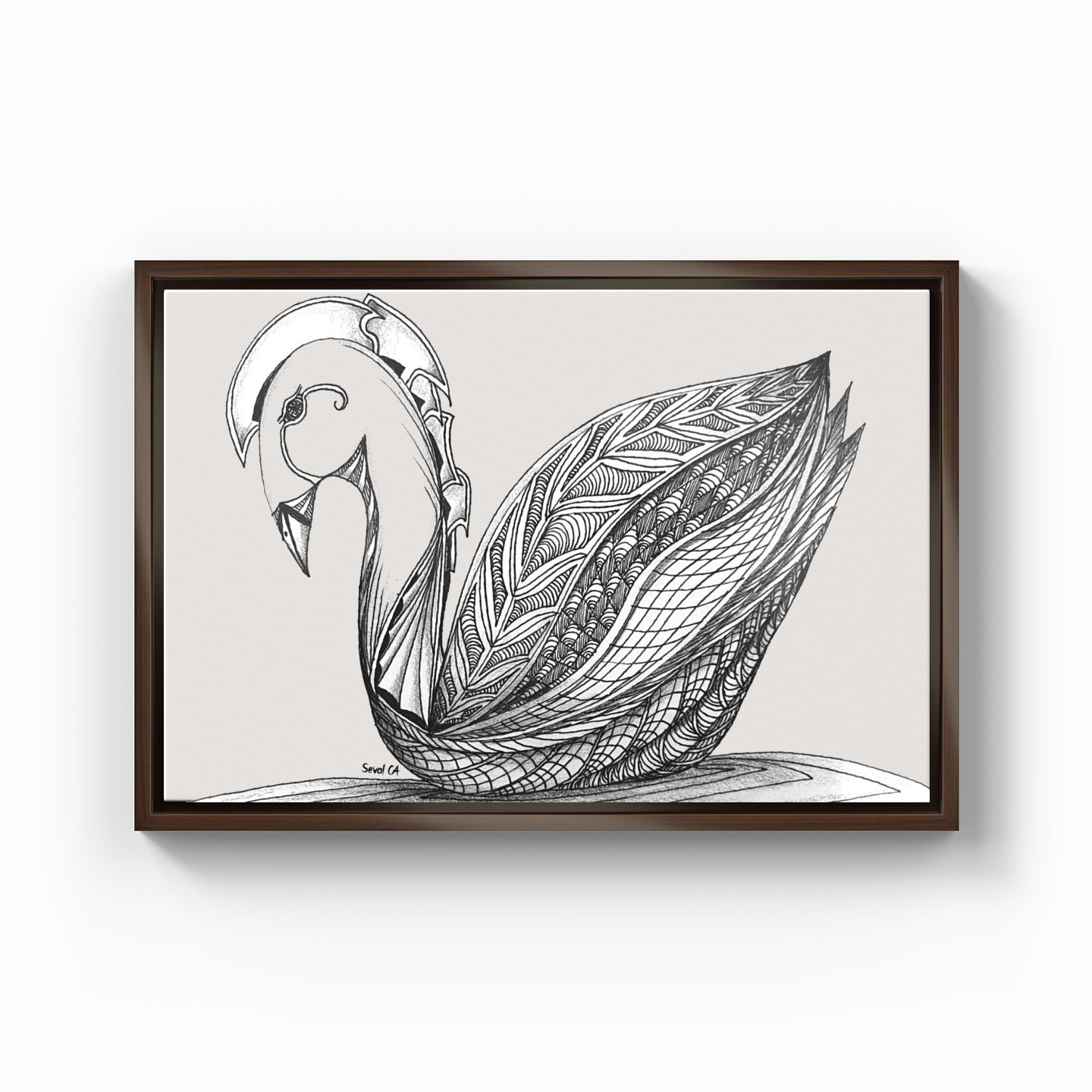 Thinking - Canvas Print