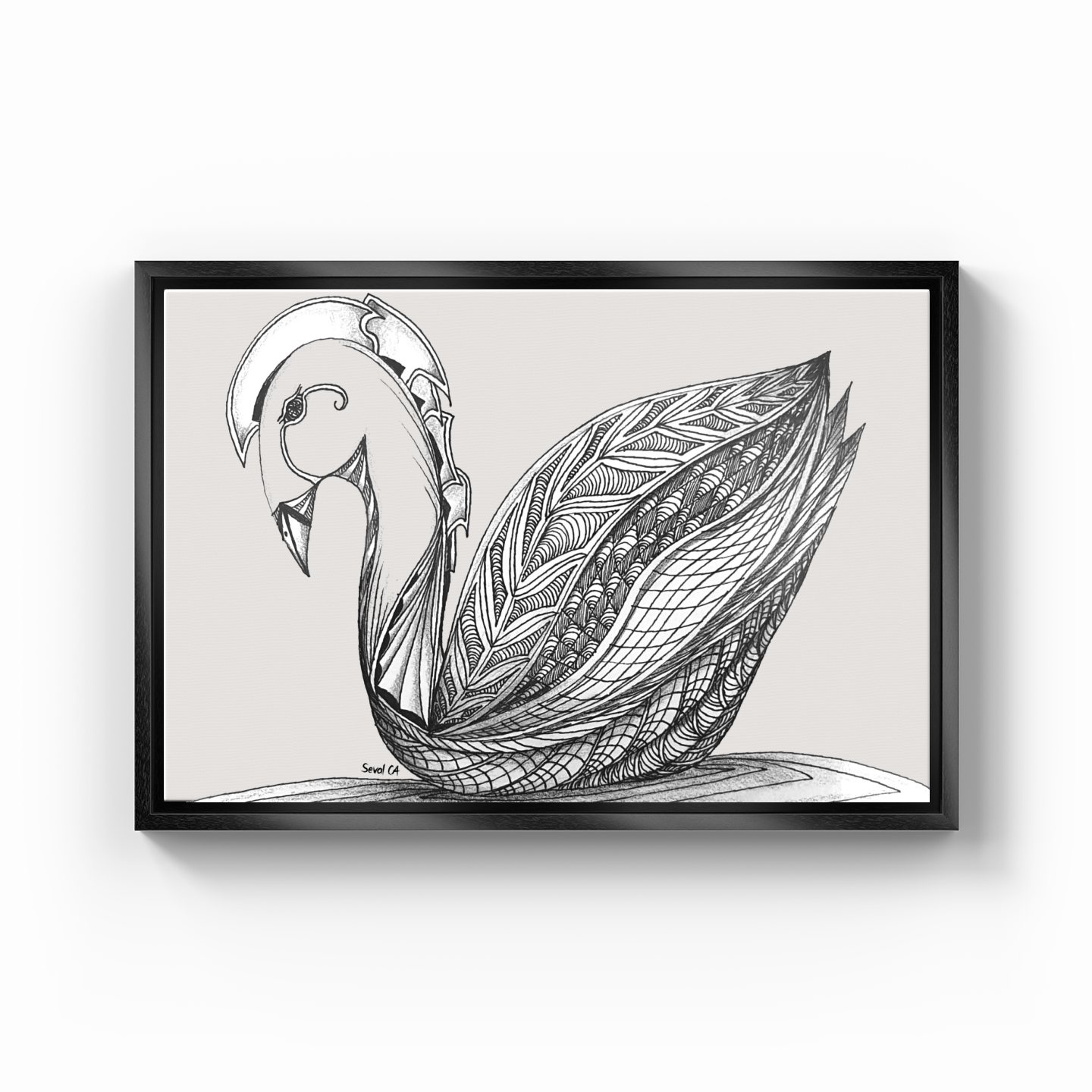 Thinking - Canvas Print