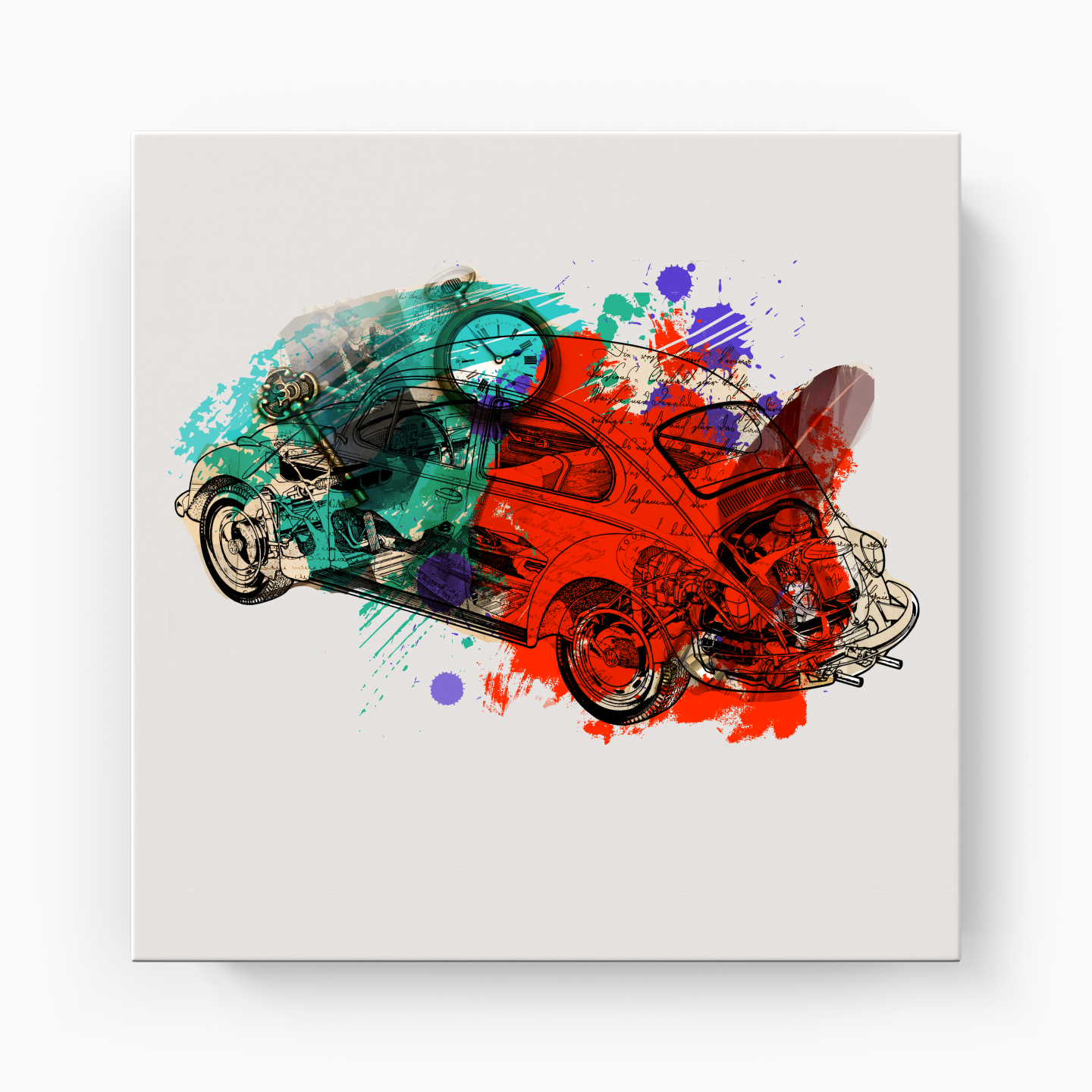 vosvos 76 - Canvas Print