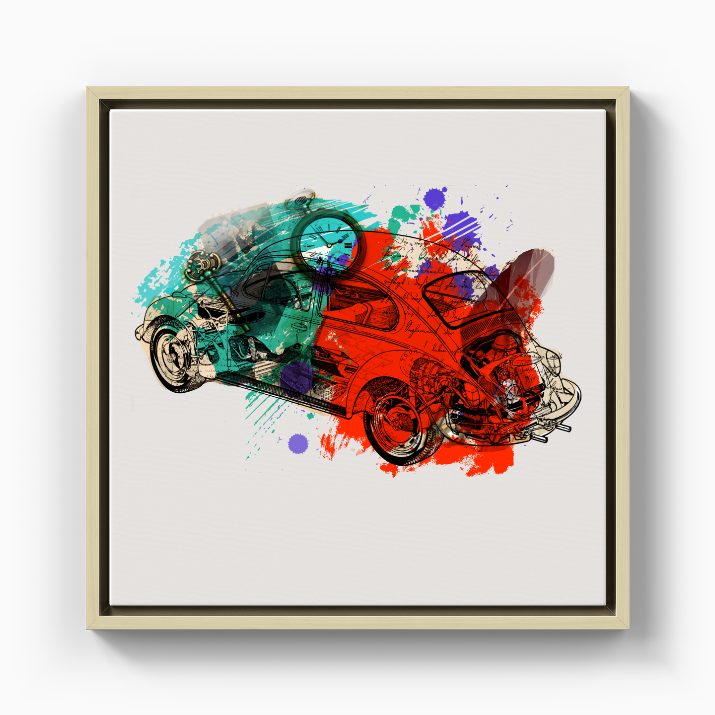 vosvos 76 - Canvas Print