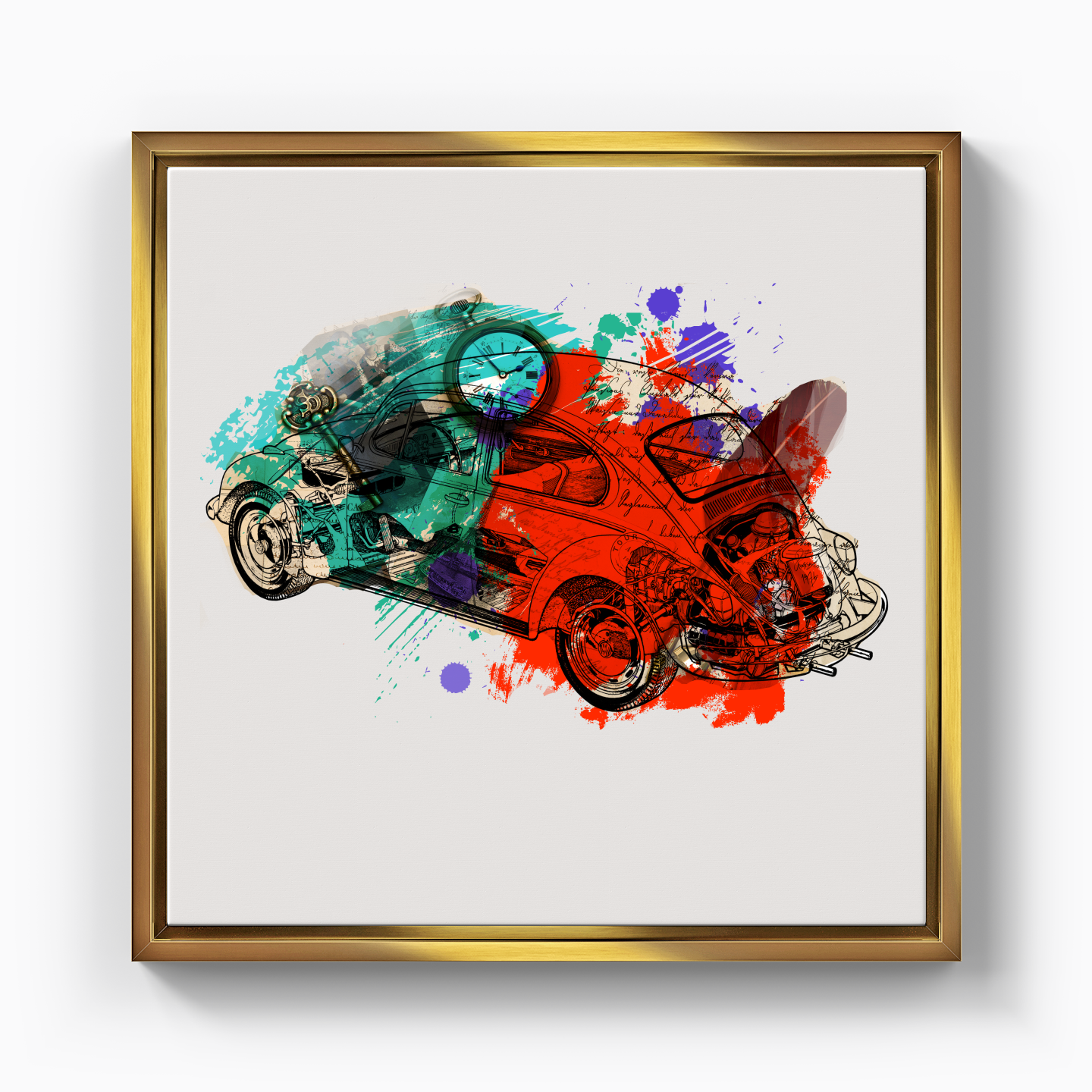 vosvos 76 - Canvas Print