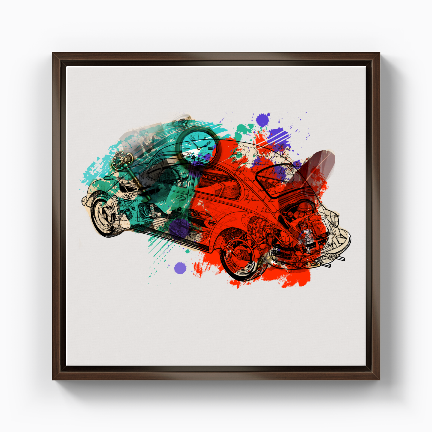 vosvos 76 - Canvas Print