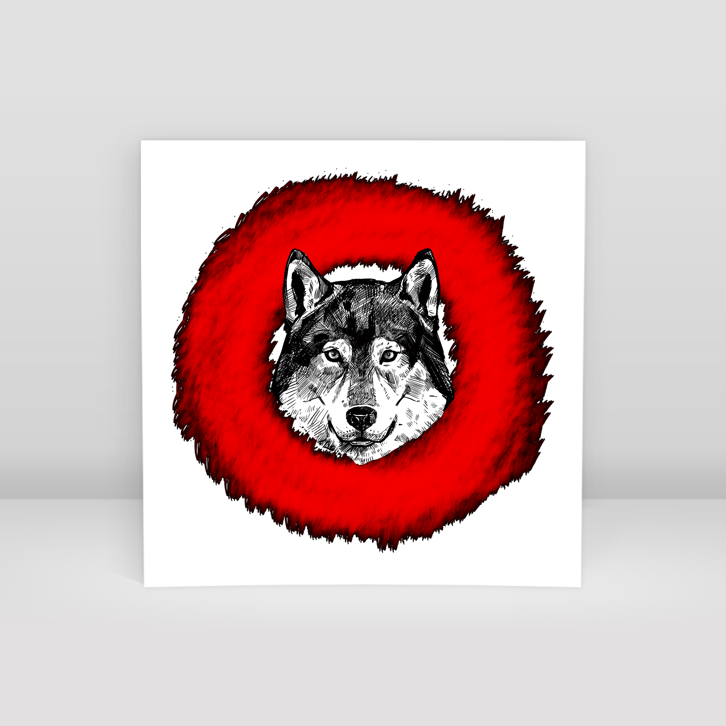 Wolf Circle - Art Print