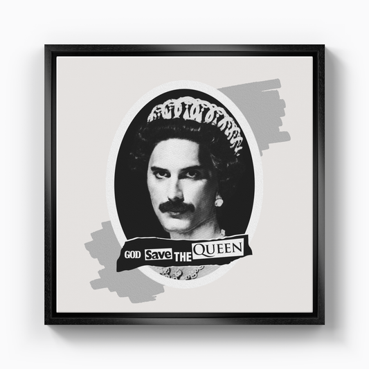 god save this queen - Canvas Print